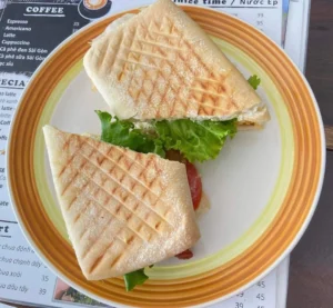 Panini Bacon & Egg / Panini thịt ba rọi kèm trứng