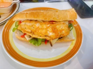 Chicken Baguette / Bánh mì thịt gà