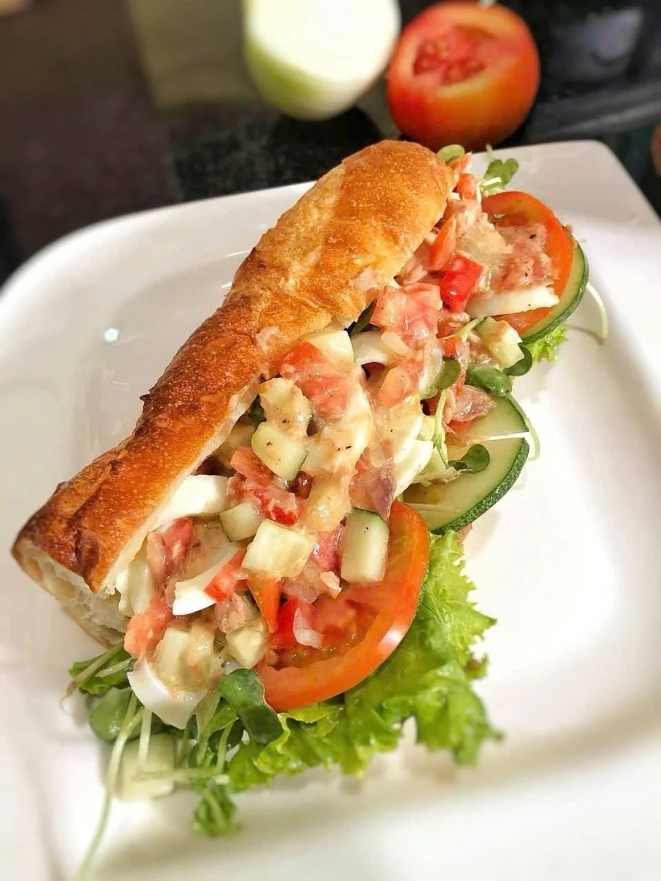 Tuna Baguette / Bánh mì cá ngừ